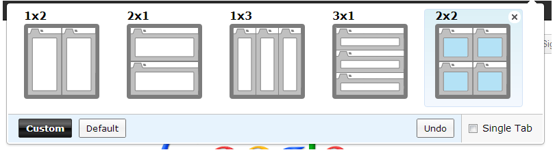 Tab Resize 1.0 version from late 2012